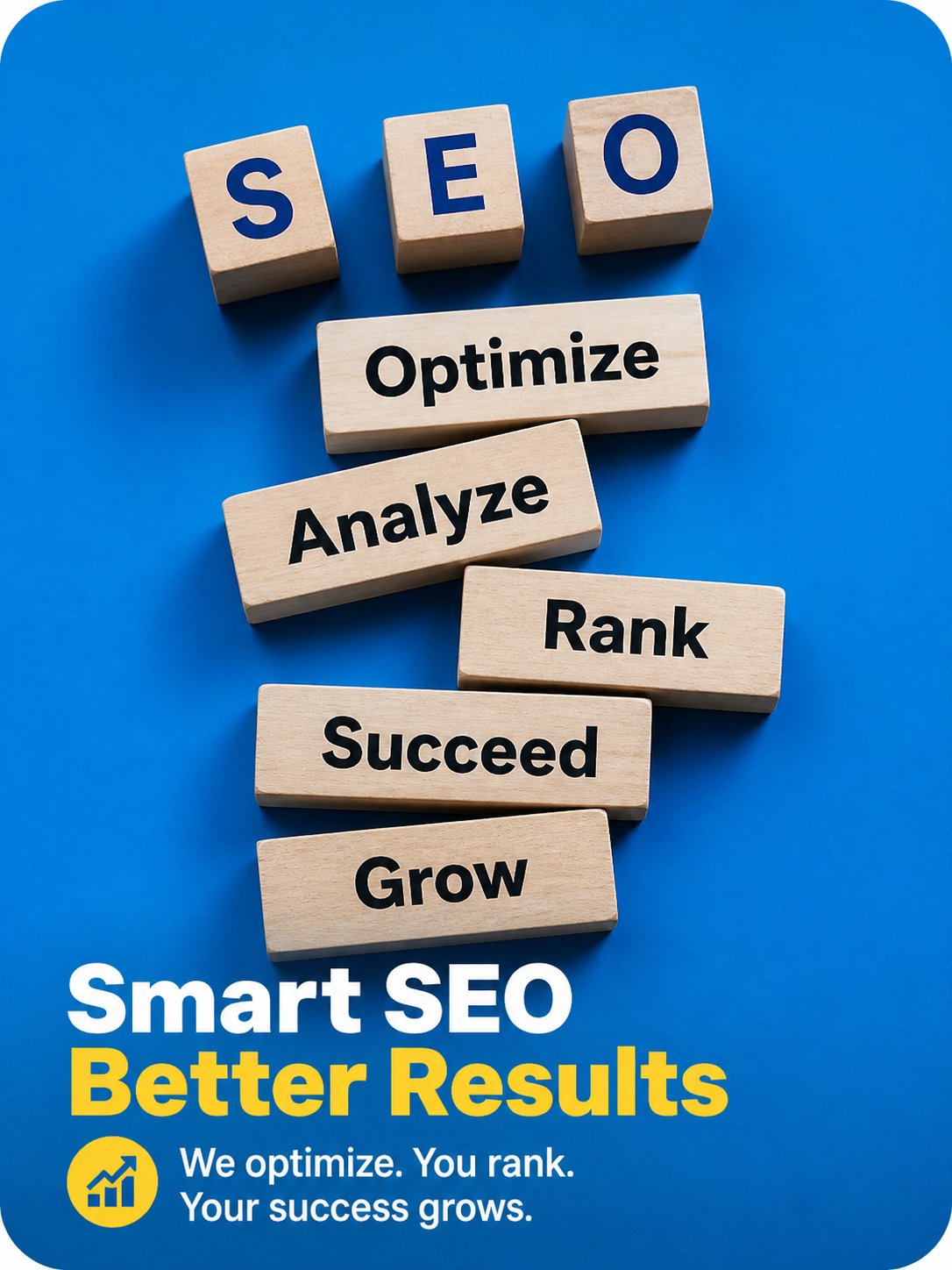 SEO: Make your website more visible, rank better in search results, and attract natural traffic.